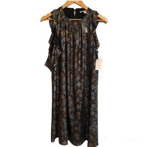 Michael Michael Kors Flutter Sleeve Shift Dress Size MP